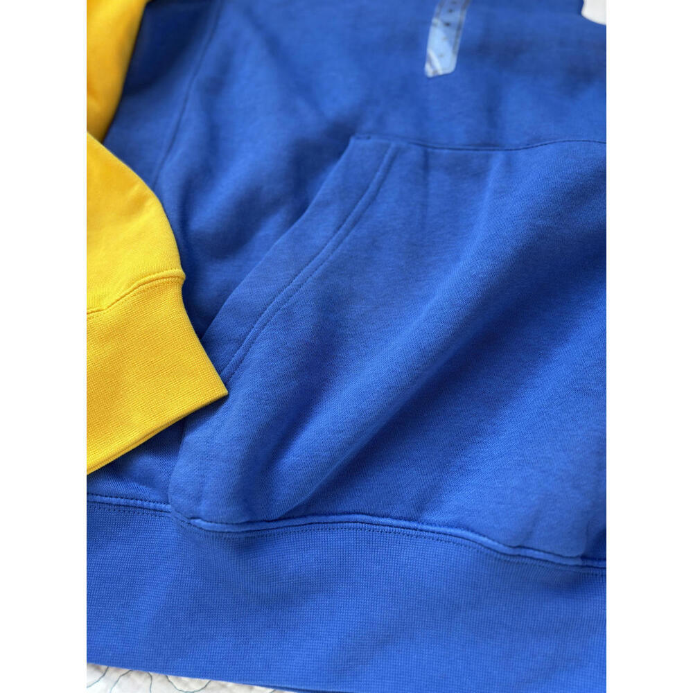 Nike NFL Los Angeles Rams Blue and Yellow Hoodie Size Medium #463 - Picture 2 of 7